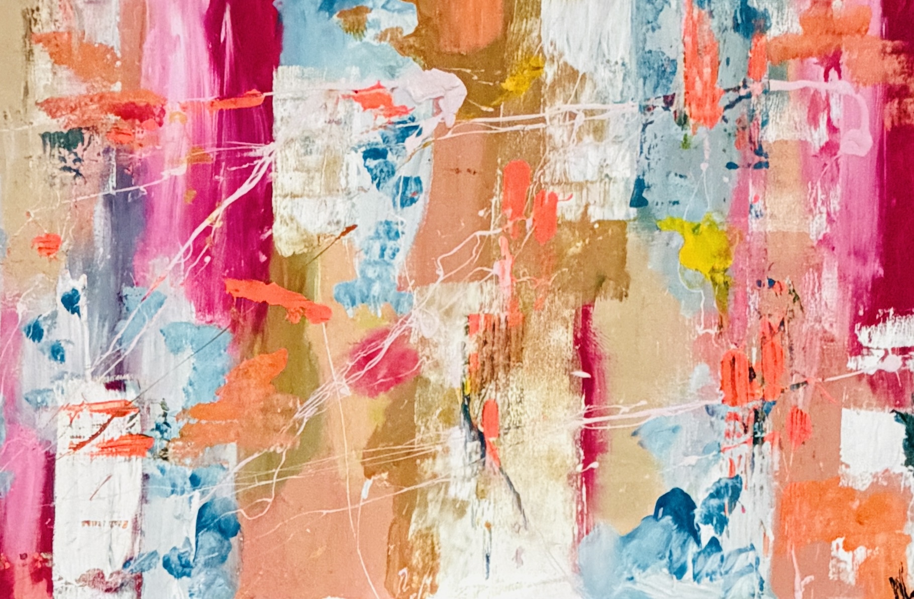 Titel, 100cmx150cm, Acryl auf Leinwand