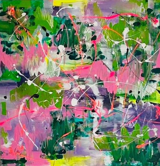 Titel, 100cmx150cm, Acryl auf Leinwand